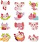 Diamond Art Kits - 12 Axolotl 5D DIY Creative Art Craft Mosaic Sticker for Kids&Adult Beginners Digital Diamond Art Parent Child Activity Kits Back to School Christmas Birthday Gifts